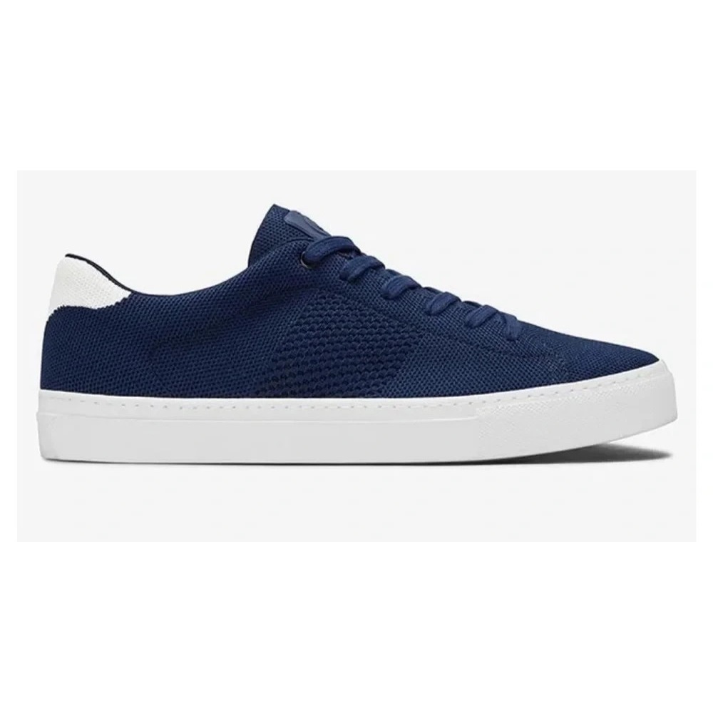 Greats Brooklyn Men's Royale Knit Blue Low Top Casual Sneakers Mens 8 NEW